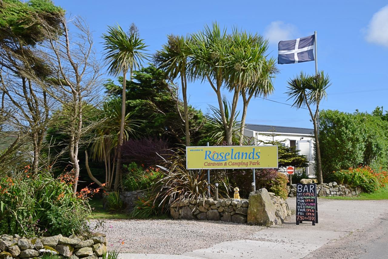Roselands Caravan Park, Nr Lands End, Cornwall セント・ジャスト エクステリア 写真